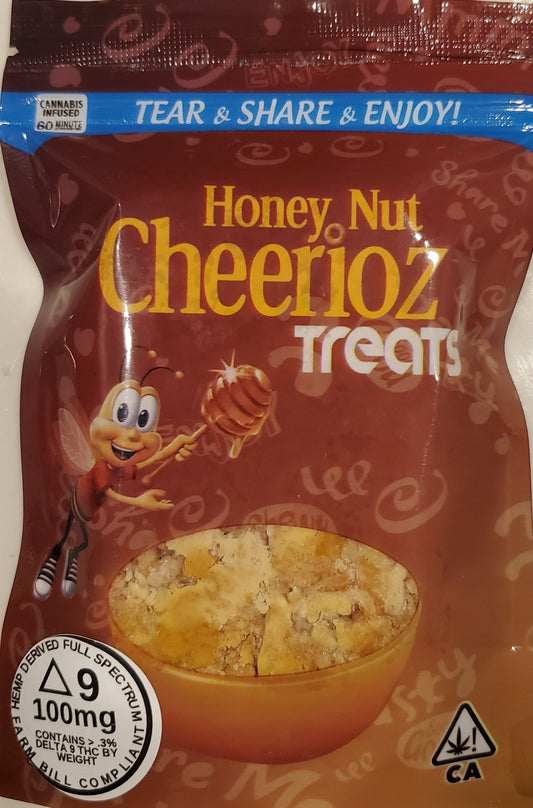 Delta 9 Honey Nut Cheerioz Treats